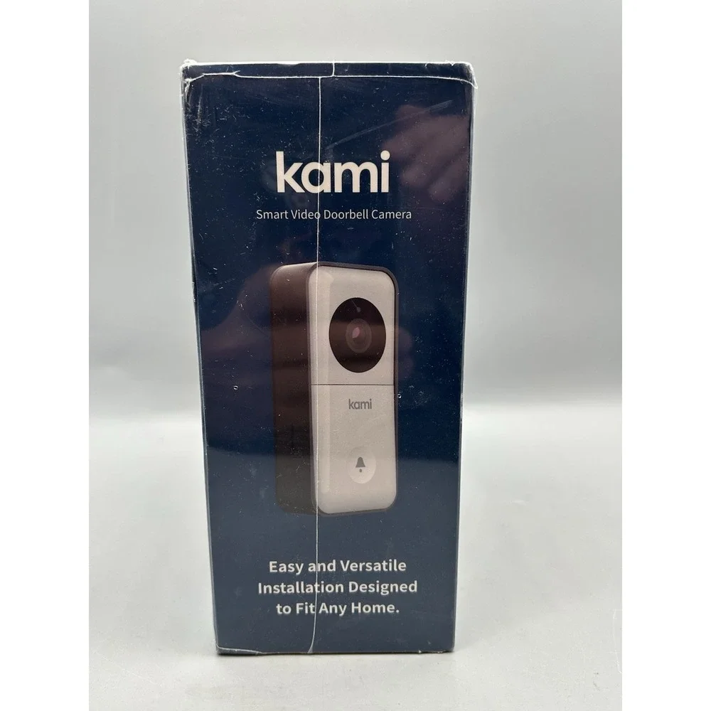 KAMI Video Doorbell Camera White - Sealed